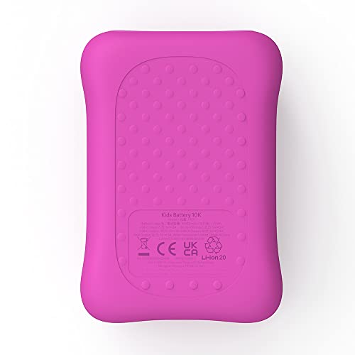 Made for Amazon 10000mAh Kids Portable Charger Micro USB USB-C USB-A