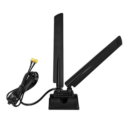 Eightwood Tri-Band WiFi 6E Antenna EWUA0197 2.4GHz 5GHz 6GHz Magnetic Mount Base