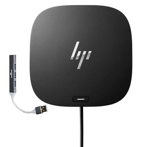 HP USB-C Essential Dock G5 8-Port USB-C Hub with HDMI, RJ-45, Power Delivery