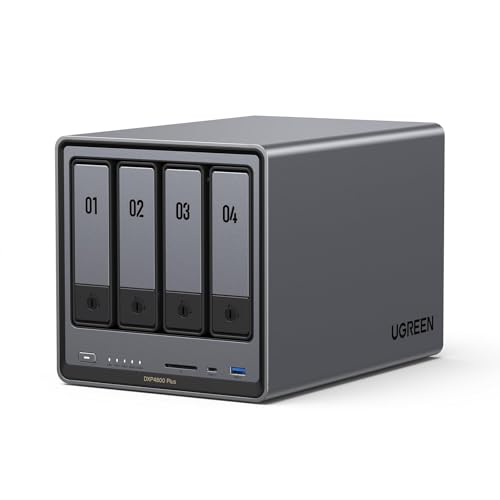 UGREEN 4-Bay DXP4800 Plus NAS Capacity 144TB Network Attached Storage