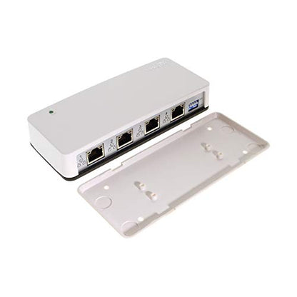 Coolgear 4-Port USB 3.0 Gigabit Ethernet Adapter Model CG-4P31G1EA