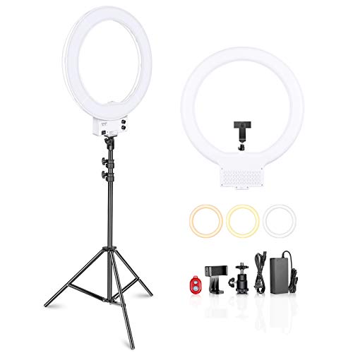 NEEWER 18 Inch LED Ring Light RL-18 55W Cold Shoe Photography