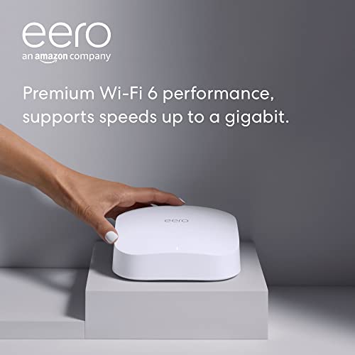 eero Pro 6 Tri-Band Mesh Wi-Fi Router 6 1200 Mbps