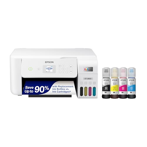 Epson EcoTank ET-2803 5760 x 1440, Inkjet, All-in-One Printer