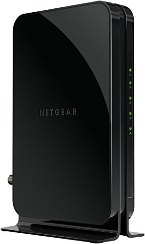 NETGEAR Cable Modem CM500-100NAS, Single Band, DOCSIS 3.0, Ethernet, 300Mbps Speed Capacity, 1 Gigabit Ethernet Port