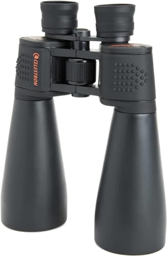 Celestron 15x70mm 71009-CGL Porro Prism Binoculars, Center Focus, Manual Focus, Water Resistant