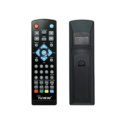 iView 3300STB 23-Pin Digital Converter Box with HDMI, USB Interface, 4 Channels