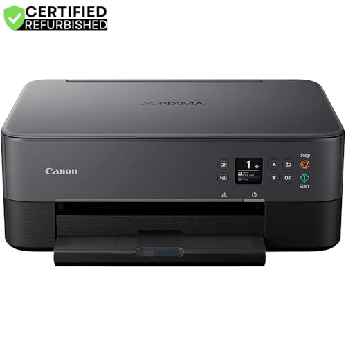 Canon PIXMA TS6420 Wireless Inkjet All-in-One Printer CRTE1CNPIXTS6420BLK Color 4800x1200 dpi Dual-Sided Printing