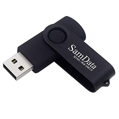 SamData 8GB 655160561252 USB 2.0 Flash Drive Memory Stick