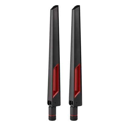 Superbat 2-Piece AU0008ANSP 50 Ohm WiFi Antenna 300 Feet Range RP-SMA Male