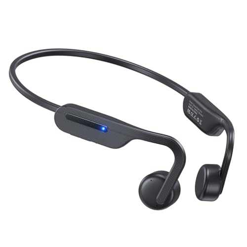 Qyzue 1x Open Ear Headphones Q-X14-1 Bluetooth 5.4 Wireless Black