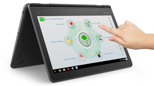 Lenovo 300e Chromebook Gen2 11.6 Inches 1366x768 LCD Convertible Touchscreen Laptop