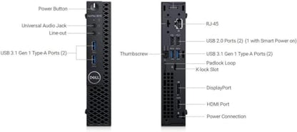 Dell Optiplex 3070 12.1" 1920x1080 Mini PC
