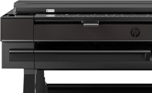 HP 36-in DesignJet T850 Inkjet Plotter Printer, 30 ppm Color, Touch Screen, Wireless, 210 x 965 x 702 mm