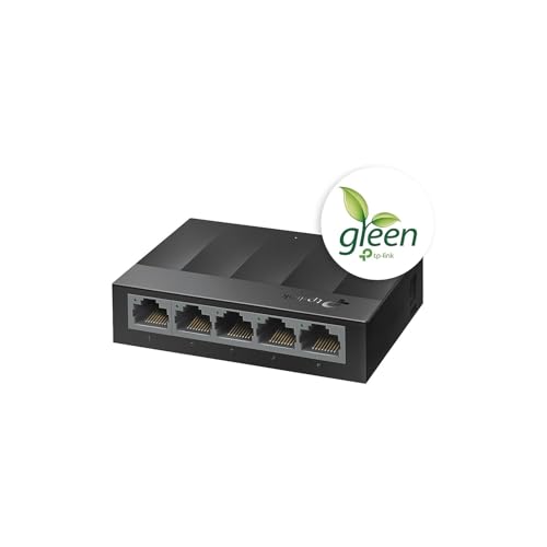 TP-Link 5-Port Gigabit Ethernet Switch LS1005G 5V DC Unmanaged Plastic
