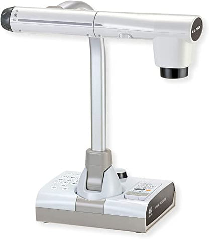 ELMO 1380-17 4K 30fps Document Camera, 12MP, Optical Zoom 12x, Digital Zoom 16x