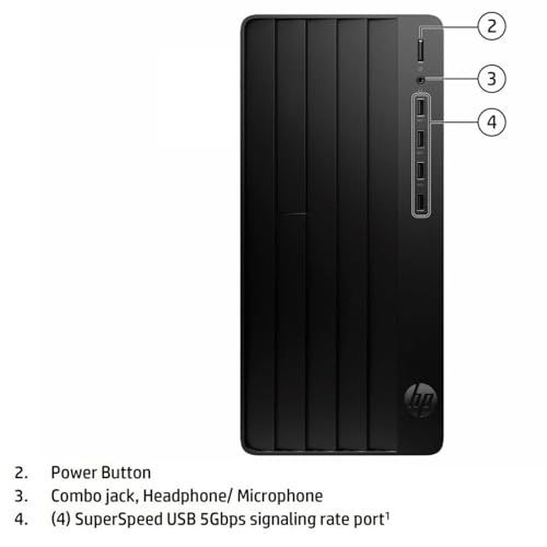 HP Pro Tower 290 G9 Desktop PC, Intel Core i5-13500, 32GB RAM, 1TB SSD, Integrated Graphics, Windows 11 Pro