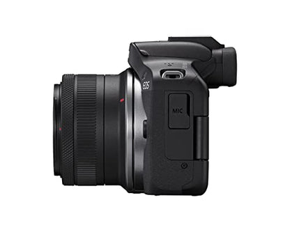 Canon EOS R50 RF-S18-45mm F4.5-6.3 IS STM Lens Kit 24.2MP APS-C 4K Mirrorless Camera