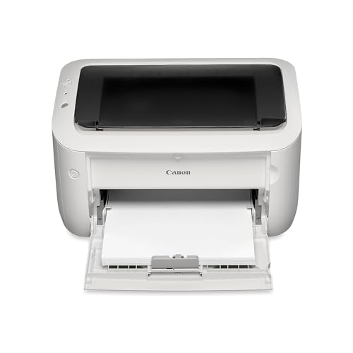 Canon White LBP6030W Laser Printer, 600 x 600 DPI, Monochrome, Compact Size