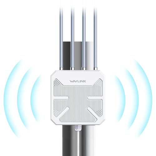 WAVLINK 802.11ax AX1800 Outdoor WiFi 6 Extender 2.4GHz/5GHz Dual Band Wireless Access Point