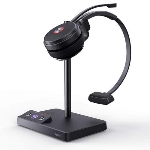 Yealink WH62 Mono YEALINK-WH62-TEAMS Wireless Headset DECT 6.0 No Jack Outer Headphone