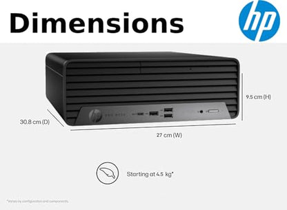 HP ProDesk 400 G9 SFF 64GB RAM 2TB PCIe SSD Dual 4K HDMI Display Windows 11 Pro
