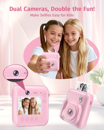 Zostuic 48MP DC506 1080p Automatic Digital Instant Camera