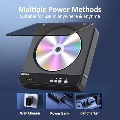 THINKYA DVP-3G Portable DVD Player 1080P Region Free HDMI DVD Player