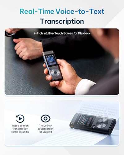 iFLYTEK 3 Inch 302Pro 8GB USB 2.0 Digital Voice Recorder
