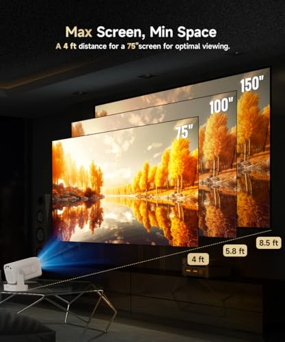 Magcubic 5W Speaker Mini Projector HY310 1080P LCD Portable Projector