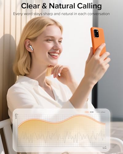 TAGRY X08 Bluetooth Wireless Earbuds IPX5 Waterproof Touch Control 60H Playback