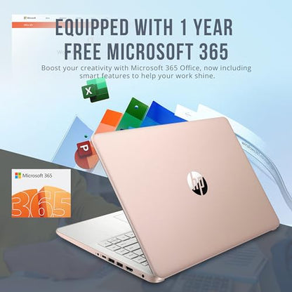 HP Stream 14" N150 1366x768 Clamshell Laptop - 128GB eMMC, 16GB DDR4 RAM, Integrated Graphics