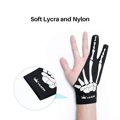 HUION Medium CR-01 Artist Glove Ambidextrous Comfortable Lycra Digital Drawing Tool