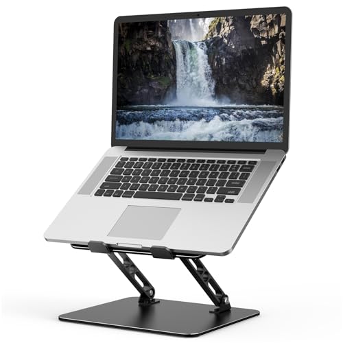 Gogoonike Adjustable Ergonomic Laptop Stand ZB-1688 Black Portable
