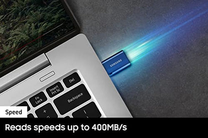 Samsung 128GB USB Type-C Flash Drive MUF-128DA/AM USB 3.2 Gen 1 Waterproof Blue