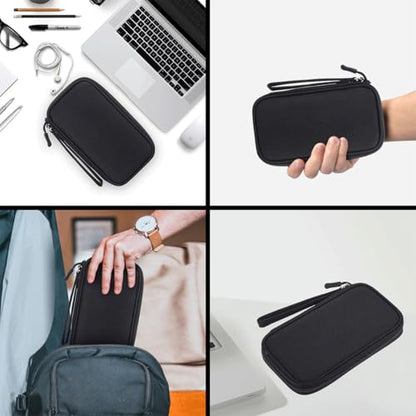 CAAORDKSO 7.48 x 4.5 x 1.1 inches SU008 Waterproof Canvas Electronic Organizer Case