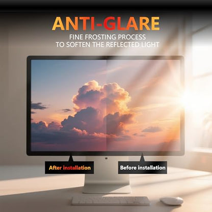 Halloive 27 Inch HH-TYFK27-2pack 16:9 Anti-Glare Privacy Screen Filter