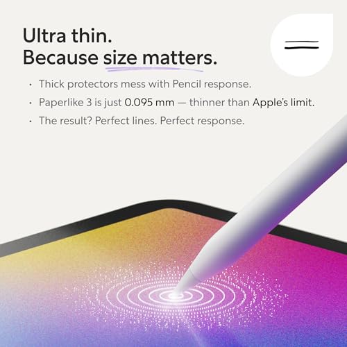 Paperlike 3 13 Inch Screen Protector PL3-13-24 Matte 2H