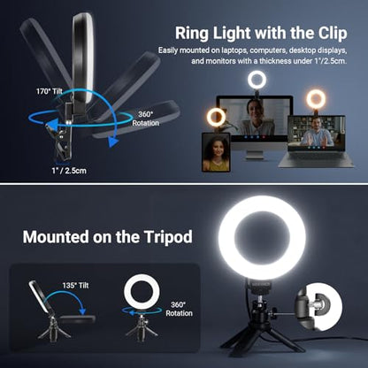 NEEWER 5" BR60 720p 60 LEDs On-Camera Video Light