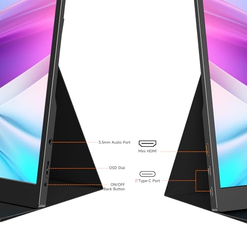 QAF 15.6 Inch QAF-A156C2H FHD 1080p 60 Hz IPS LCD Monitor