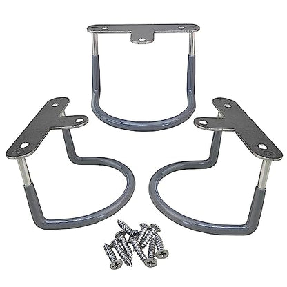 Skywin 3 Count SW-233-LH31 Laptop Under Desk Mount Rubberized Plastic