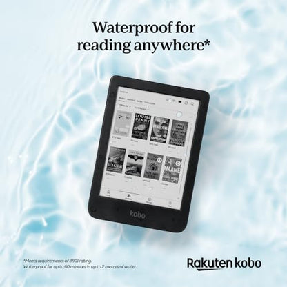 Kobo 6 Inches N365-TP-BK-S-EP 1072x1448 E Ink eReader