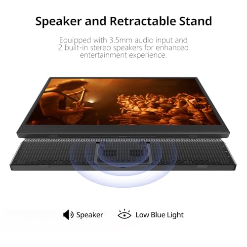 Anyuse 15.6 Inches PM1561P FHD 60Hz LCD Monitor