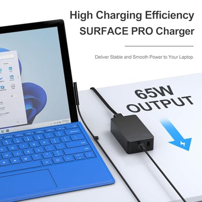 Andingker 65W DZ65200325 USB Type A Charger 15V 4A Slim Portable Wall Mount Adapter