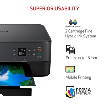 Canon 8.5" x 14" PIXMA TS6420A Inkjet Printer 4800 x 1200 DPI Color