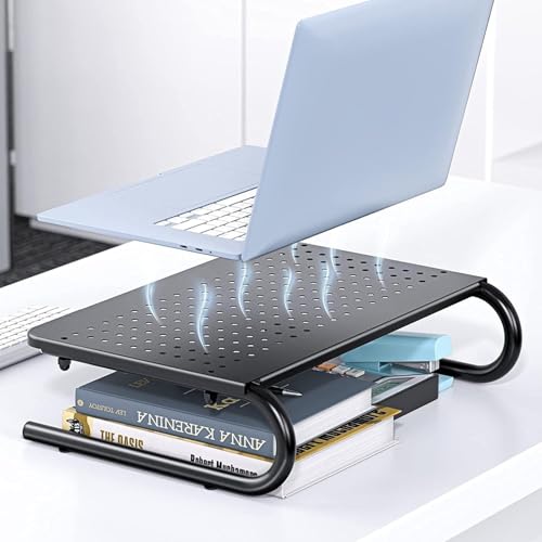 HUANUO 14.57 x 9.25 x 3.94 inches HNLL2-CA Black Monitor Stand