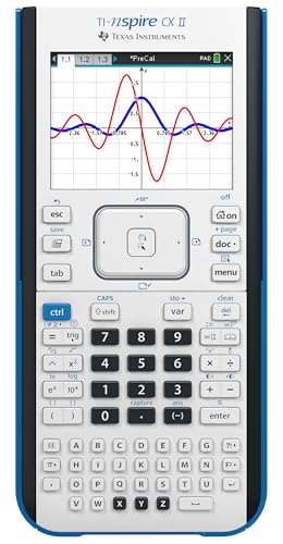 Texas Instruments 2.83 Inches Model NSCX2/TBL/1L1 Graphing Calculator LCD White