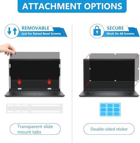 FILMEXT 14 Inch Laptop Privacy Screen 14-16:10