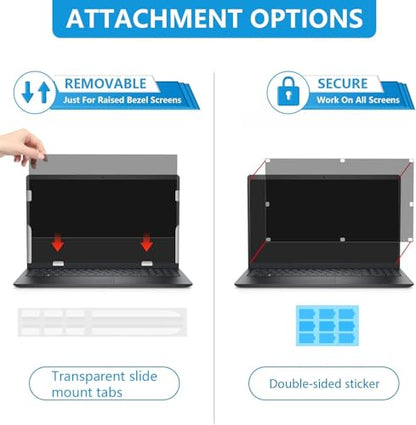 FILMEXT 14 Inch Laptop Privacy Screen 14-16:10