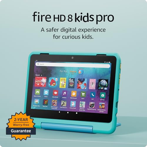 Amazon 8 inch Tablet 32GB Bright HD Screen 13-hour Battery Hexa-Core Processor Kids Pro